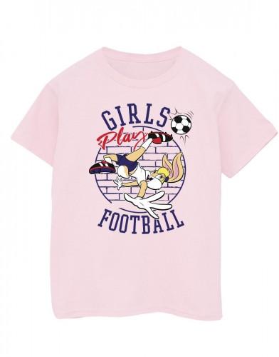 Looney Tunes meisjes Lola Bunny meisjes spelen voetbal katoenen T-shirt