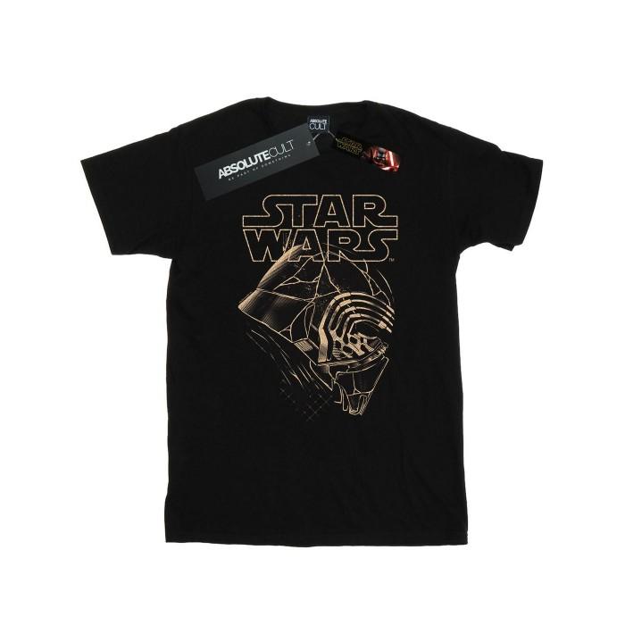 Star Wars: The Rise of Skywalker Star Wars: De opkomst van Skywalker Girls Star Wars De opkomst van Skywalker Kylo Ren Mask katoenen T-shirt