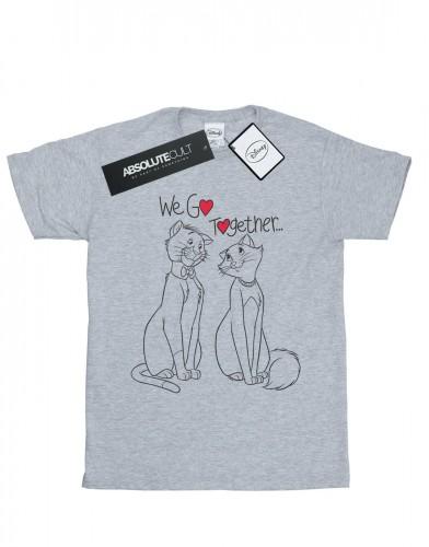 Disney Girls Aristocats We Go Together katoenen T-shirt