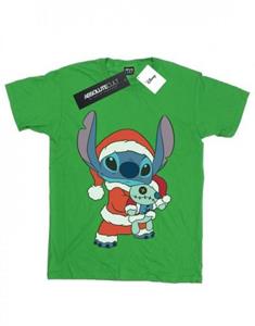 Disney meisjes Lilo en Stitch Stitch kerst katoenen T-shirt