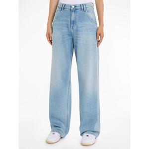 Tommy Jeans Weite Jeans "DAISY JEAN LW BGY BH6110", mit Logostickerei