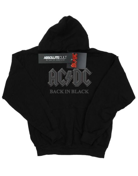 AC/DC jongens terug in zwarte hoodie