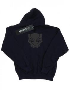 Marvel Boys Black Panther zwart op zwarte hoodie