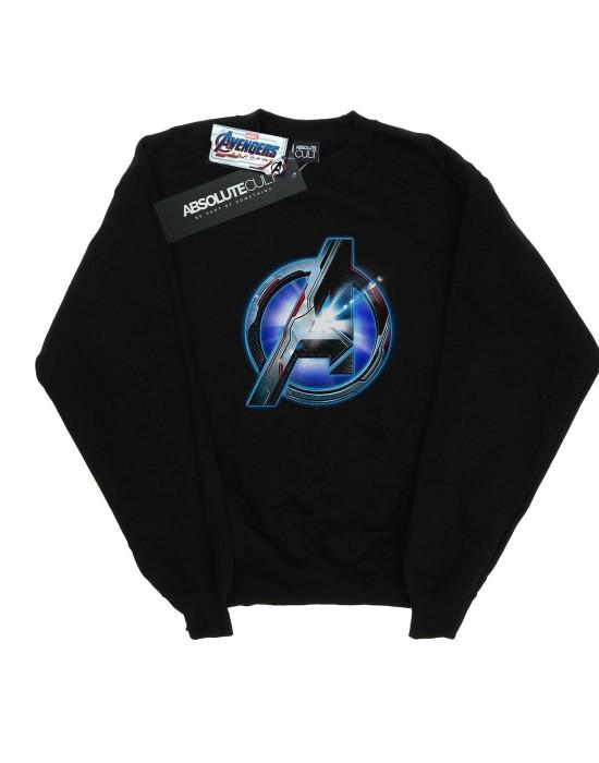 Marvel Boys Avengers Endgame gloeiend logo-sweatshirt