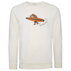 GreenBomb  Animal Sloth Surf Summer Wild - Sweatshirts - Trui, wit