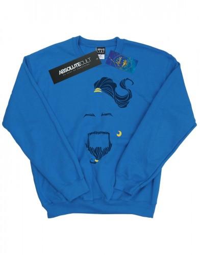 Disney Boys Aladdin Movie Genie Blue Face Sweatshirt