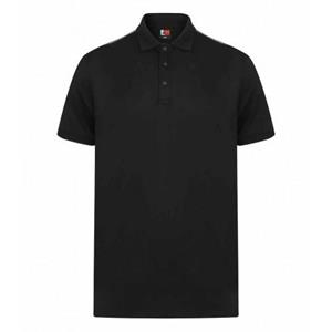 Finden & Hales Finden &; Hales Volwassenen Unisex Contrast Panel Pique Poloshirt