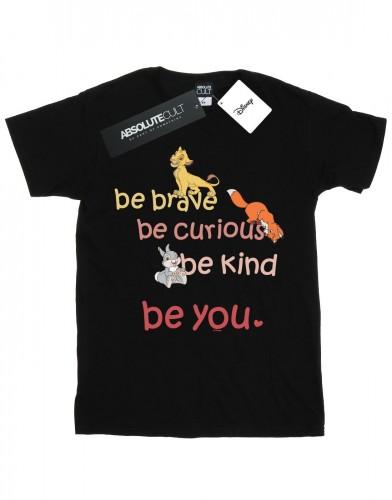 Disney Girls Be Brave Be Curious katoenen T-shirt