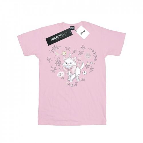 Disney Girls de Aristocats Marie Heart katoenen T-shirt