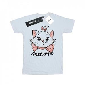 Disney Girls The Aristocats Marie Sketch Face katoenen T-shirt