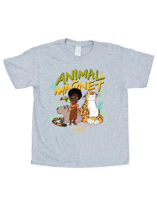 Disney Encanto katoenen T-shirt met dierenmagneet voor meisjes