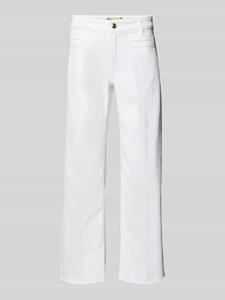 CAMBIO Regular fit jeans met kortere pijpen, model 'TESS'