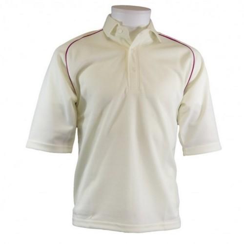 Pertemba FR - Apparel Carta Sport Heren Contrast Piping Cricket Shirt