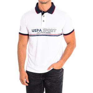 U.S. Polo Assn. Sportpolo met korte mouwen voor heren 61798