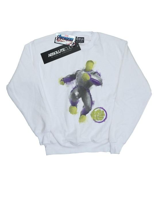 Marvel Boys Avengers Endgame geschilderd Hulk-sweatshirt