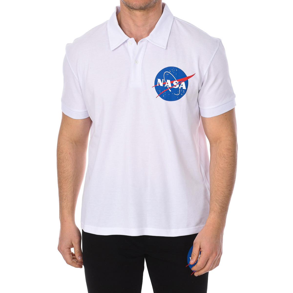 NASA 16PO herenpoloshirt met korte mouwen en reverskraag