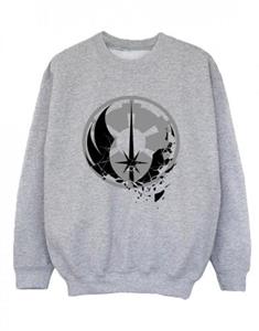 Star Wars jongens Obi-Wan Kenobi gebroken logo sweatshirt
