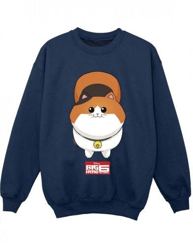 Disney Big Hero 6 Baymax Kitten Face-sweatshirt voor jongens
