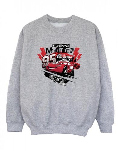 Disney Boys Cars Lightning McQueen Collage-sweatshirt