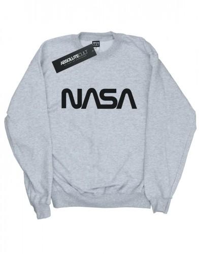 NASA jongens modern logo sweatshirt