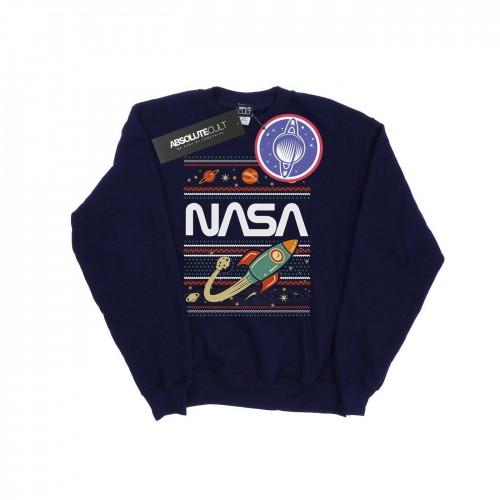 NASA jongens Fair Isle-sweatshirt