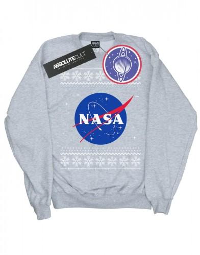 NASA Klassiek Fair Isle-sweatshirt voor jongens van 