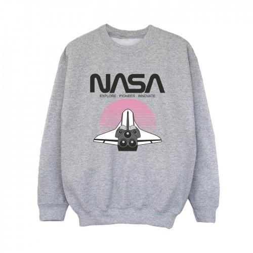 NASA Space Shuttle Sunset-sweatshirt voor jongens