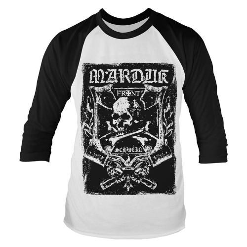 Pertemba FR - Apparel Marduk Unisex volwassen Frontschwein T-shirt met 3/4 mouwen