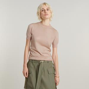 G-Star RAW Lichtgewicht Gebreide Top Summer - Roze - Dames