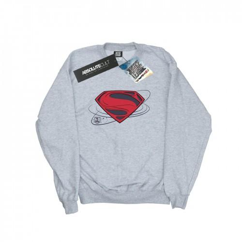 DC Comics Mens Justice League Movie Superman Logo Sweatshirt