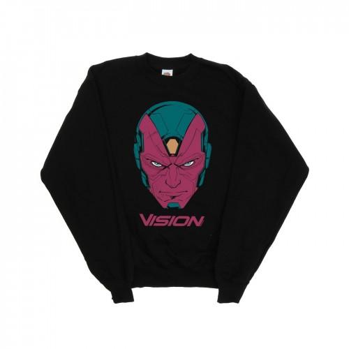 Marvel Boys Avengers Vision Head Sweatshirt
