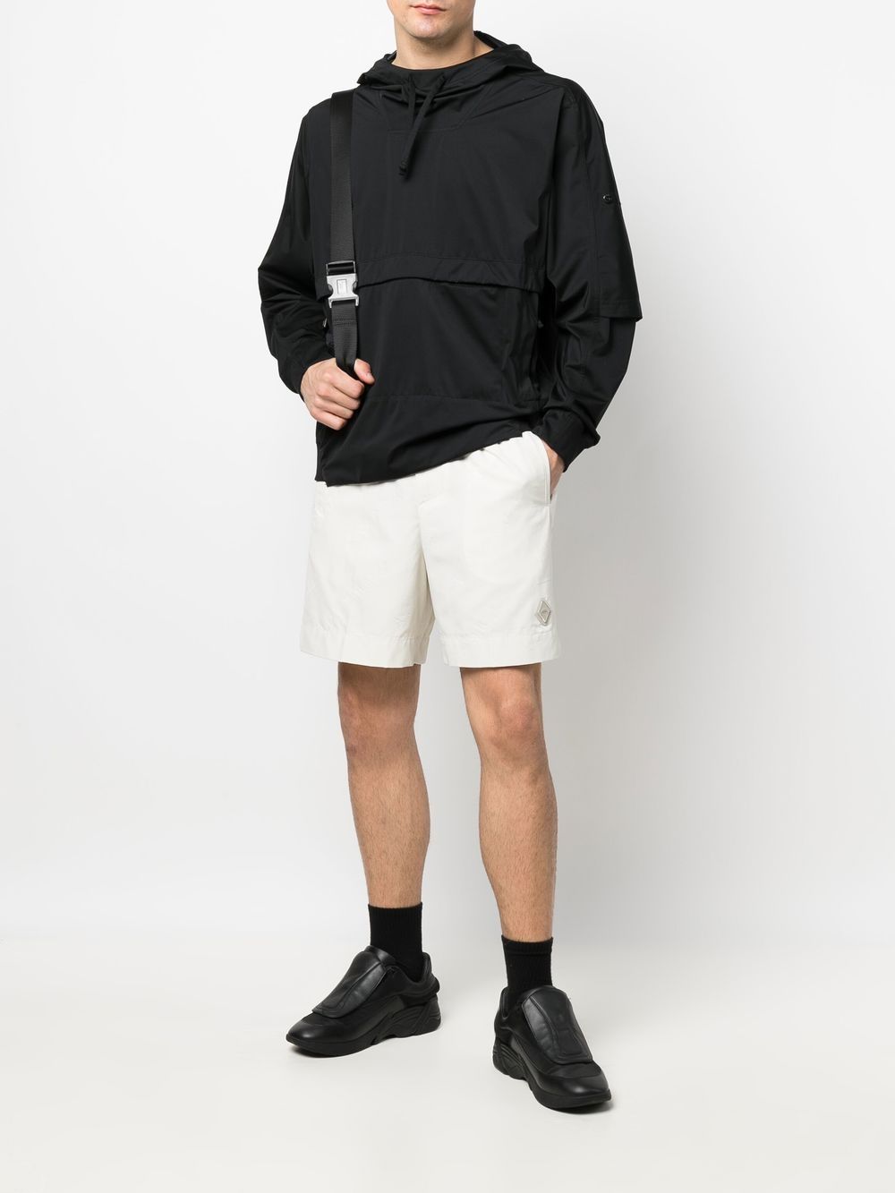 A-COLD-WALL* Bermuda shorts met elastische taille - Beige
