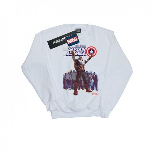 Marvel Boys Captain America Sam Wilson Cover Sweatshirt