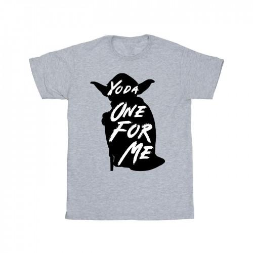 Star Wars Boys Yoda One For Me T-Shirt