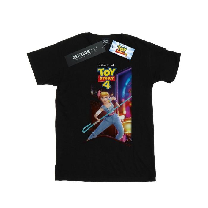 Disney Boys Toy Story 4 Bo Peep And Giggle McDimples Poster T-Shirt