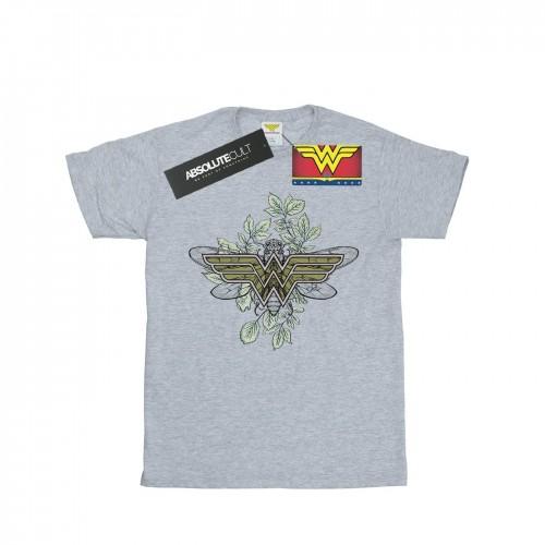DC Comics Boys Wonder Woman Butterfly Logo T-Shirt