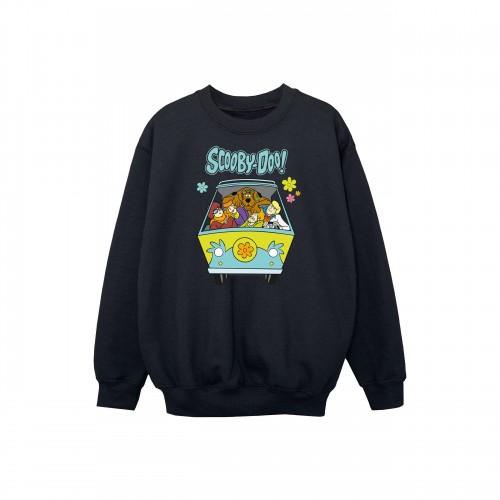Scooby Doo Girls Mystery Machine Group Sweatshirt