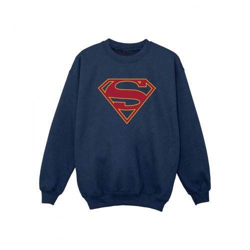 DC Comics Girls Supergirl Logo Sweatshirt