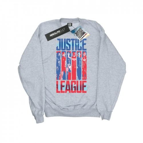 DC Comics Girls Justice League Movie Team Flag Sweatshirt