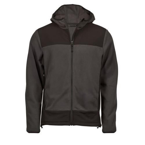 Tee Jays Mens Mountain Fleece Hooded Jacket