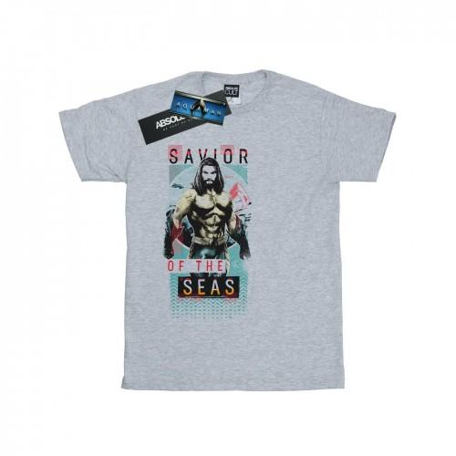 DC Comics Boys Aquaman Saviour Of The Seas T-Shirt
