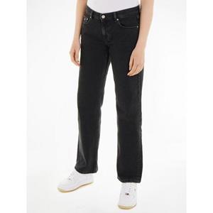 TOMMY JEANS Straight jeans SOPHIE LW STR BH4116 met -logobadge & merklogo