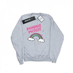 Disney Mens Minnie Mouse Rainbow Dots Sweatshirt
