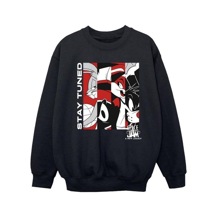 Pertemba FR - Apparel space jam: A New Legacy Girls Stay Tuned Sweatshirt