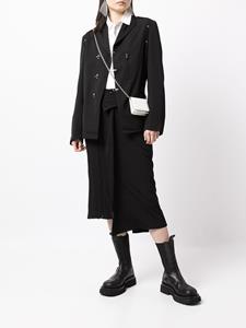 Yohji Yamamoto Asymmetrische rok - Zwart