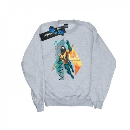 DC Comics Girls Aquaman Tropical Icon Sweatshirt