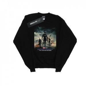Pertemba FR - Apparel Marvel Studios Mens Captain America The Winter Soldier Poster Sweatshirt