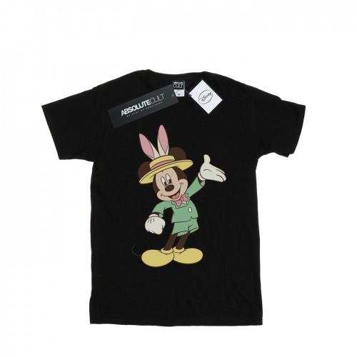 Disney Girls Mickey Mouse Easter Bunny Cotton T-Shirt