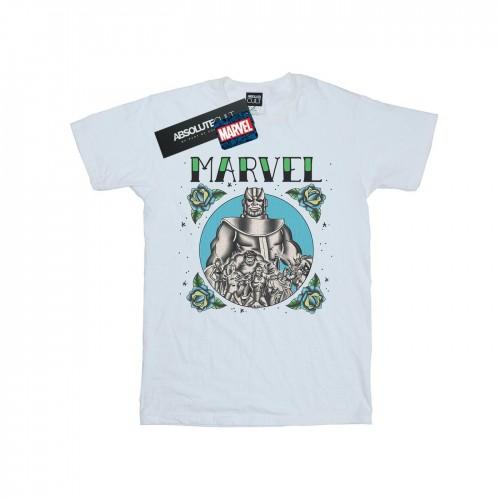 Marvel Girls Avengers Group Tattoo Cotton T-Shirt