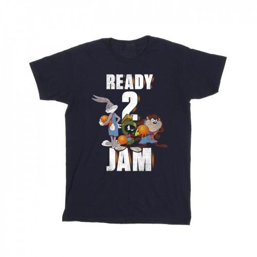 Pertemba FR - Apparel Space Jam: A New Legacy Girls Ready 2 Jam Cotton T-Shirt
